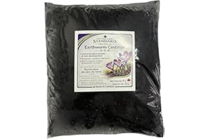 Worm Castings 5 L Bag 100% Pure Earthworm Castings Premium Soil Amendment for Indoor & Outdoor Plants 5LB