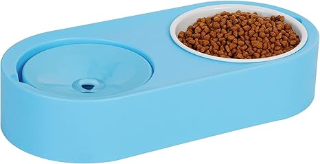 Pet Supplies Vivicare Prime Pet Slow Feeder Water Bowl Anti Wet