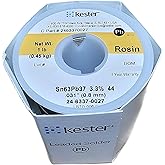 KESTER SOLDER 24-6337-0027 Solder Wire, 63/37 SN/PB, 183°C, 1LB (1) (1)