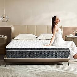 Ablyea Queen Mattresses 12 Inch Hybrid Mattress in