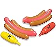 Swimline Hotdog Battle Pool Float , Brown
