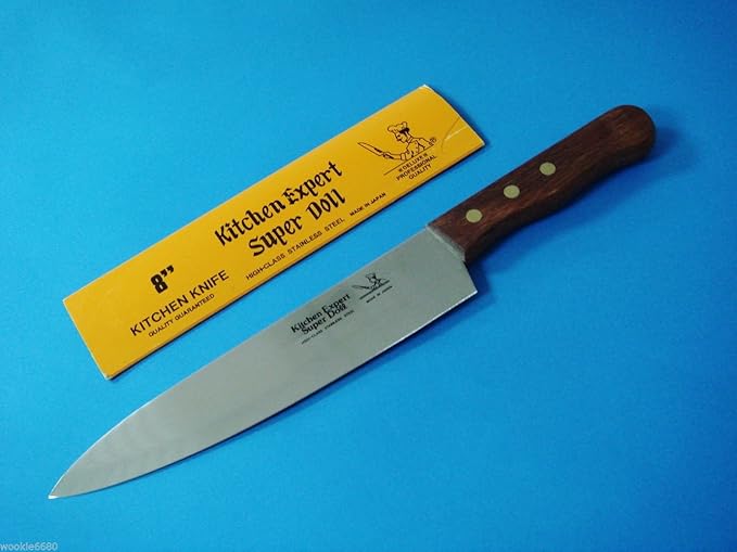 8`` Kitchen Expert Super Doll Stainless Steel Chef's Knife Japan .