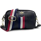 WYAQJLV Small Crossbody Bags for Women Bee Purses Trendy Designer Cell Phone Purse Mini Shoulder Handbag
