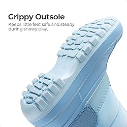 DREAM PAIRS Boys Girls Snow Boots Water-Resistant