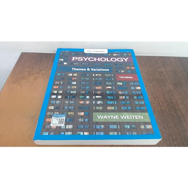 Amazon.com: Psychology: Themes & Variations, Loose-leaf