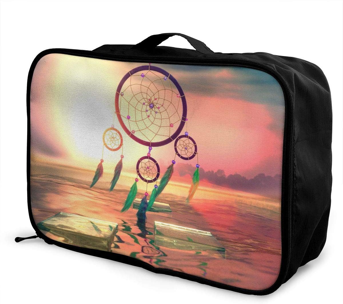 Gailen Dream Catcher Travel Lightweight Storage Luggage Case Portable Travel Duffel Bag