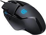 Logitech G402 Hyperion Fury Wired Gaming Mouse 4000 DPI 8 Buttons Black view 7
