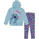 Disney Encanto Isabela Luisa Mirabel Sequin Pullover Fleece Hoodie and Leggings Outfit Set Little Kid to Big Kid