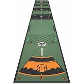 WELLPUTT - Golf Putting Training Mat - 13ft Green