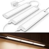 LROLTEF Under Cabinet Light 3 Pack, 11 Inch LED