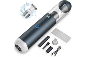 MINTHOUZ Car Vacuum Portable Cordless 17000Pa - 120W Handheld Vacuum Rechargeable with Blower, Ultra Lightweight Mini Vacuum Cleaner with 2 Filters for Car Home Pet Office Keyboard