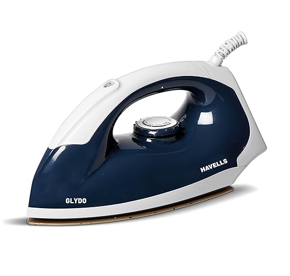 Havells Glydo 1000 Watt Dry Iron (Charcoal Blue)