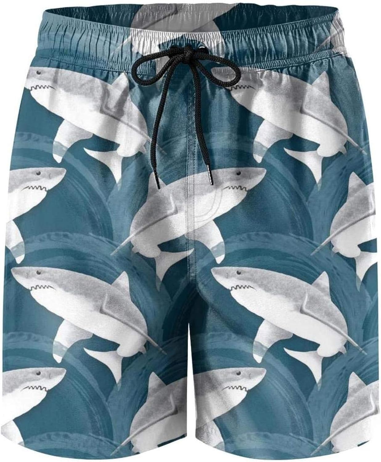 Gold Lion Head Art Funny Beach Shorts Fitness Reusable Mens