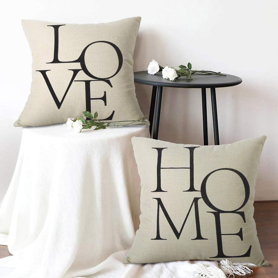 Quote Decorative Throw Pillow Case