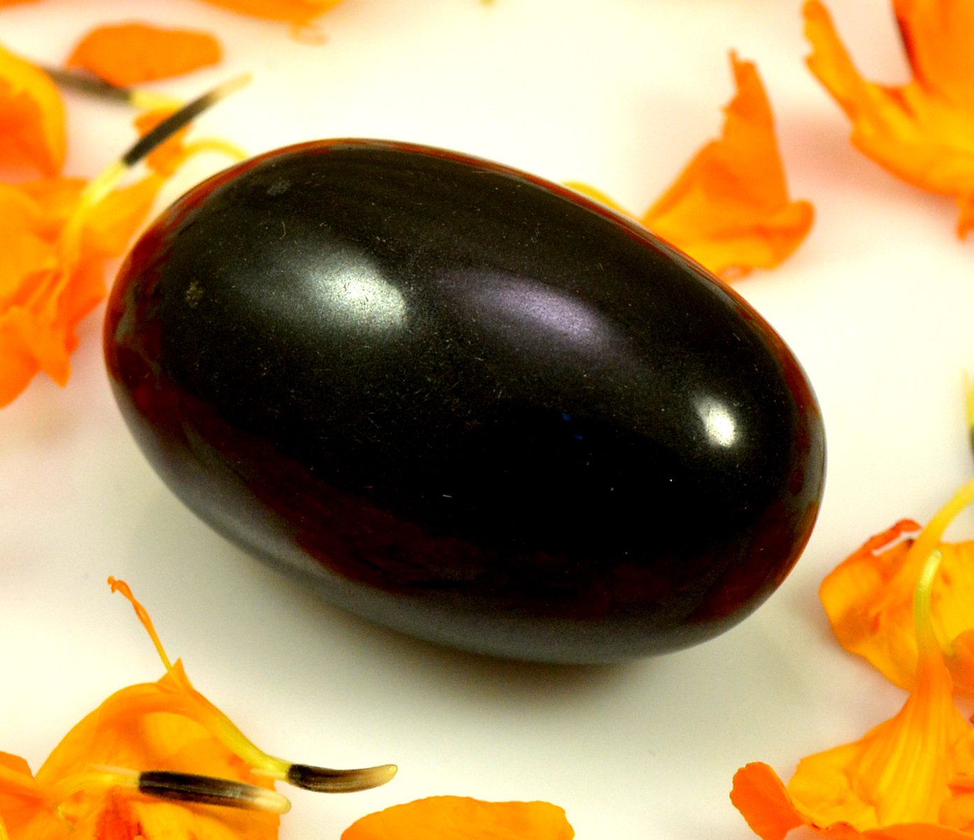 Krishna Mart India Rare Shaligram Hindu Pooja Shivlingam, Shiva, Shivling Small Pocket