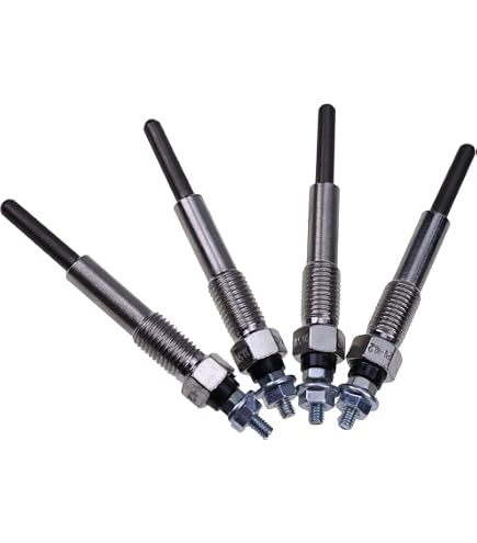 4 PCS SHLPDFM Glow Plugs 8-97028-369-0 For Isuzu GMC Chevrolet NPR NQR 4BD2 3.9L Engines