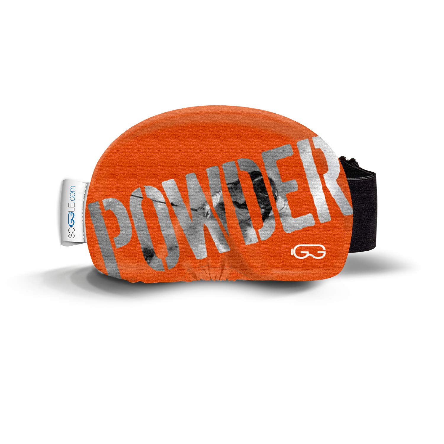 Soggle Ski Protective Microfibre Cover for Ski Goggles (One Size), Colour: Text Powder — image 1