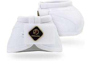 Kavallerie PRO-K Soft No Turn Bell Boots Ultimate Hoof Protection, with Anti-Spin Fastening System, Durable & Prevents Overreaching