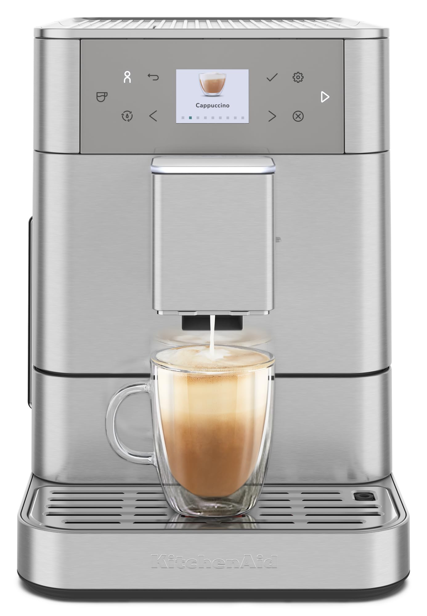 Photo 1 of KitchenAid Fully Automatic Espresso Machine KF6, KES8556SX, Stainless Steel