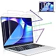 Peslv 3-Pack Anti Blue Light Screen Protector for MacBook Pro 16 Inch(2021-2024, M1, M2, M3, M4), 16.2" Mac Laptop Glare Filter Uv Blocker Shield Cover Eye Protection Film