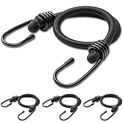 Aegero 32inch Bungee Cords with Hooks,4Pcs Heavy