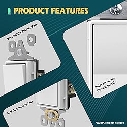 TOPELER 10 Pack Single Pole Decorator Light