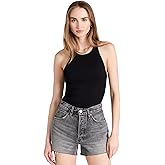 Good American Women's Heritage Ribbed Tank Top