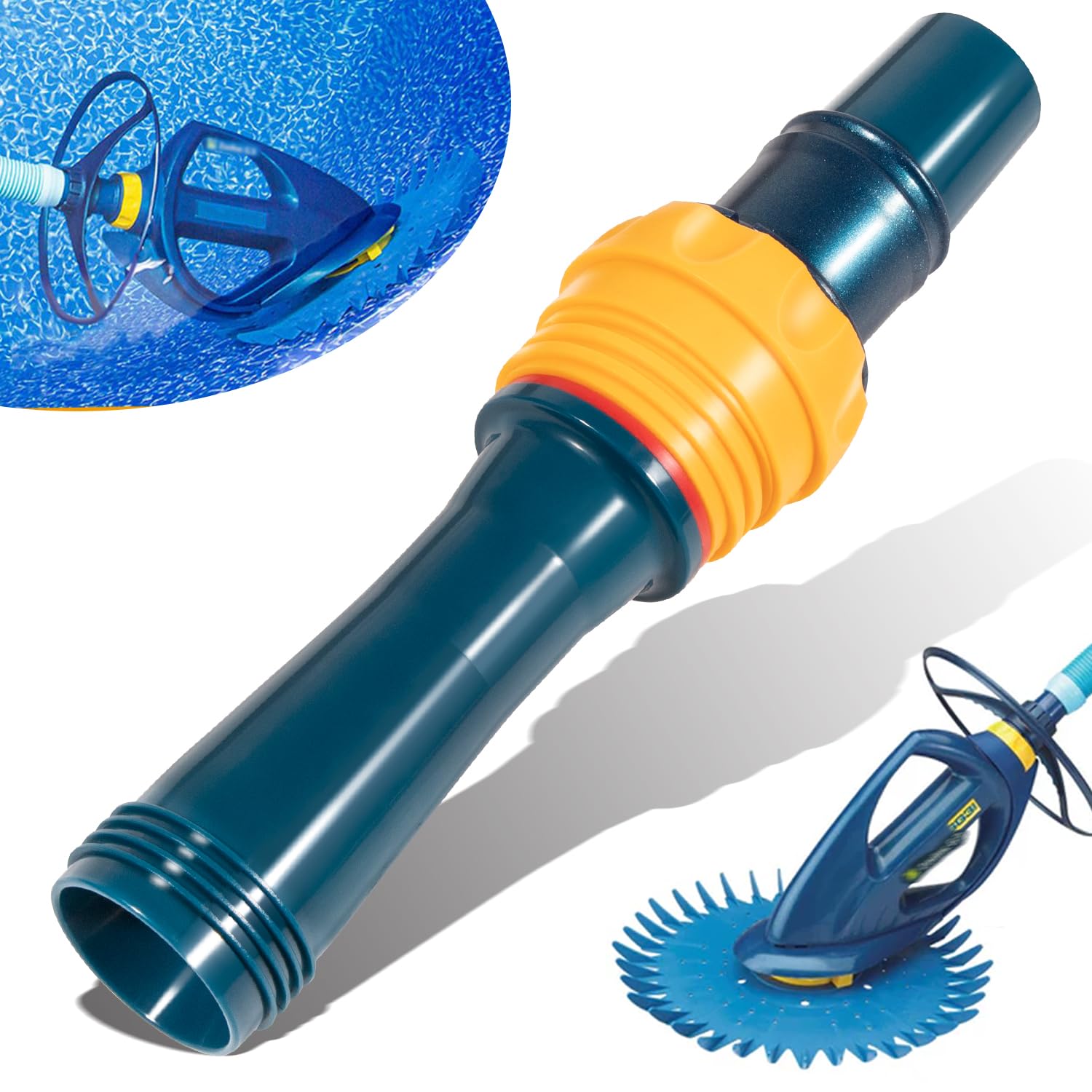 Photo 1 of W70326 Cassette Outer Extension Pipe with Handnut Compatible with Zodiac Baracuda G3/G3 Pro Suction Side Pool Cleaner Replace #W70326#W69540