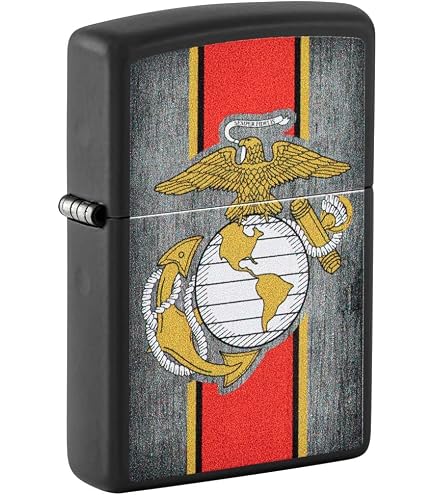Amazon.com: Zippo Lighter: USMC Marines, The Few The Proud - Black
