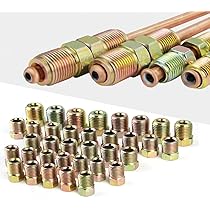 MuHize Brake Line Fittings - 18 Pieces - 3/16' Tube Assortment - View #9