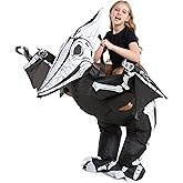 HSCTEK Child Inflatable Skeleton Dinosaur Costume