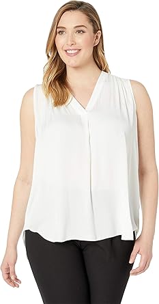 women's plus size sleeveless shirts