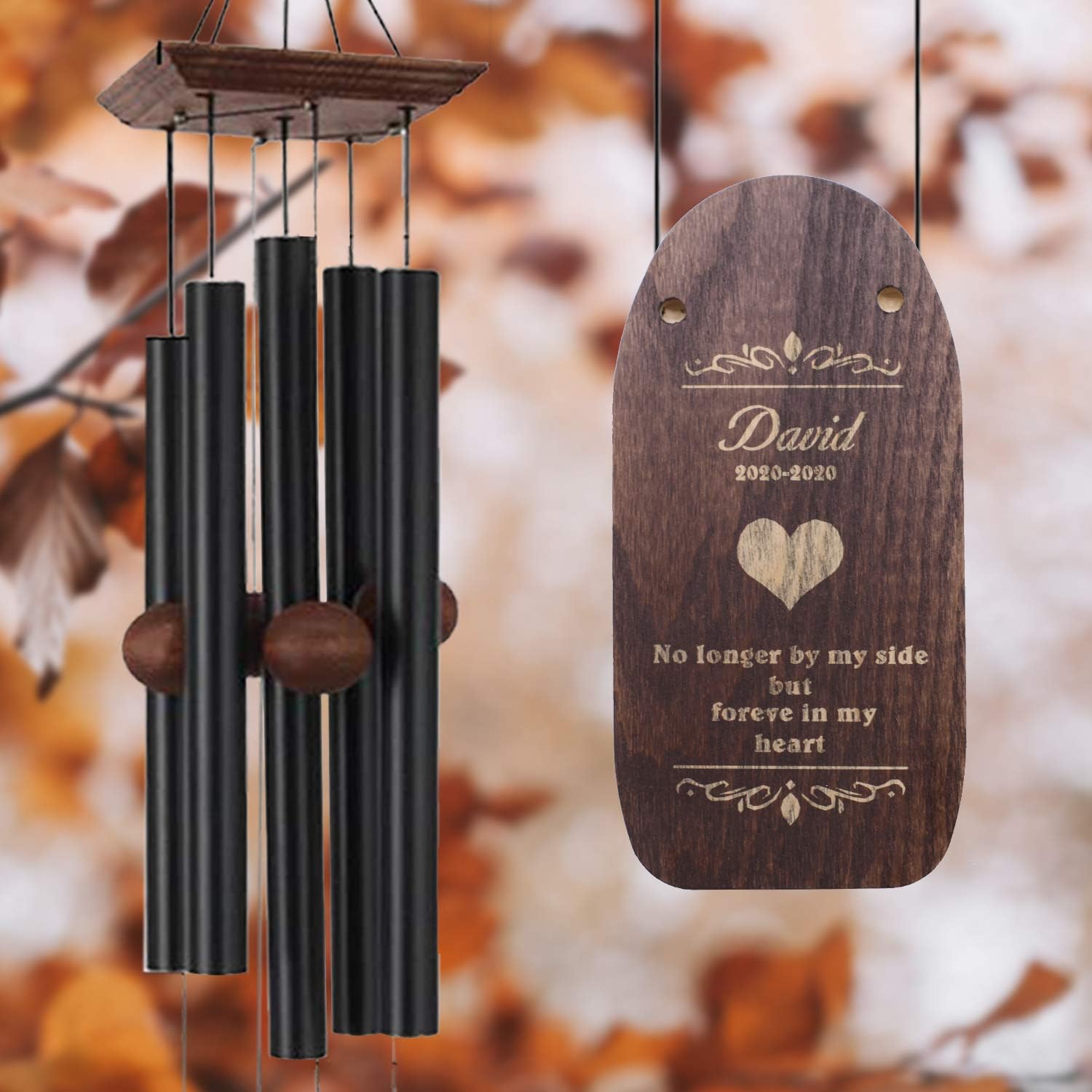 ASTARIN Personalized Memorial Wind Chimes Outdoor