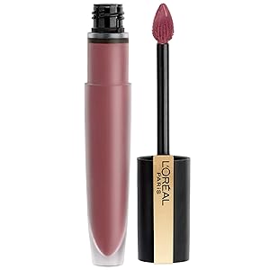 L'Oréal Paris Makeup Rouge Signature Matte Lip Stain, Weightless, High Pigment Lasting Color, I Rule, 0.23 oz.