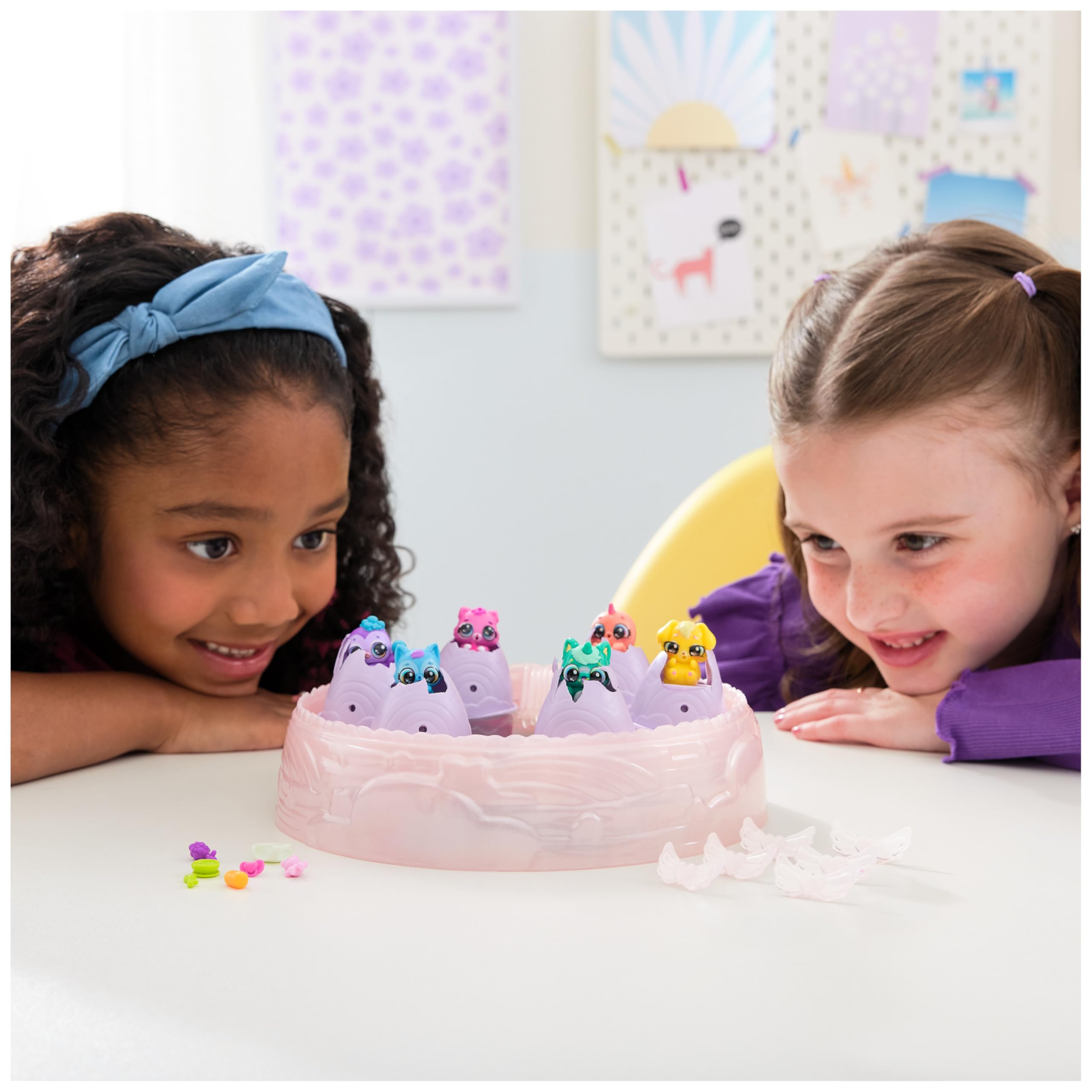 Hatchimals Alive, Rainbow Hatchery with 6 Mini Figures in Color Reveal Eggs & Over 10 Accessories, Gifts & Stocking Stuffers for Girls & Boys Ages 3 & up