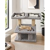 New Cat Condos Extra Large Cat Post with 2 Window Perches