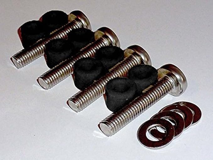 Extra Long M8x45mm TV Wall Mount Bracket to Large TV Bolts • with 25mm