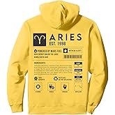 Funny Aries Astrological Sign Horoscope Birthday Men Women Pullover Hoodie