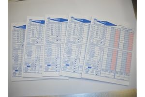 GENERAL FOAM PLASTICS 250 Triple Score Sheet Pad Card
