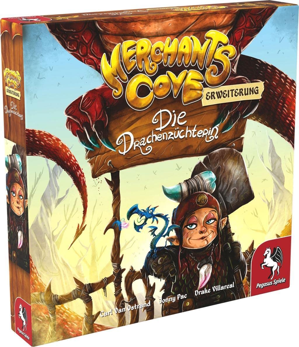 Pegasus Spiele 56324G Merchants Cove The Dragon Breeder [Expansion]