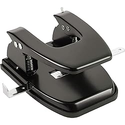Smowfes Professional Two Hole Punch and Hole