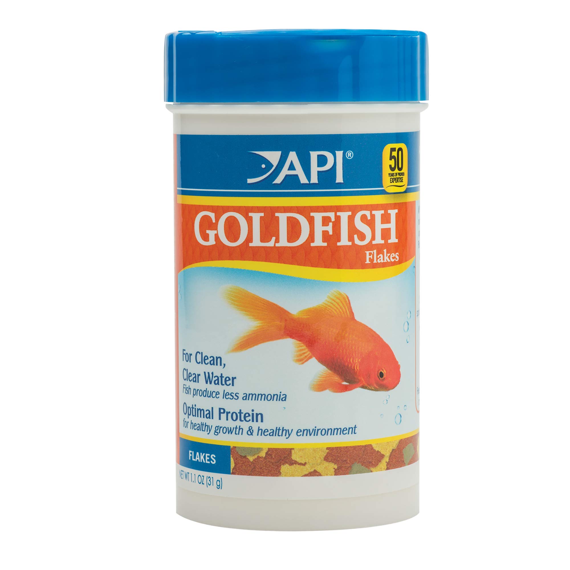 API Goldfish Pellets Fish Food Container, 31 g