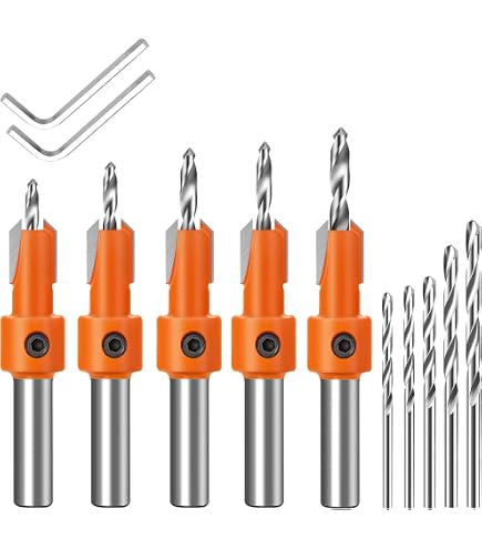 Timberline Quick Countersink Drill Bit - 5/32 Inch Diameter For Woodworking - View #3