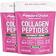 Collagen Peptides Powder - Hydrolyzed Protein(Type I & III) - Digestive Enzymes - Keto Collagen Powder for Women & Men - Hair, Skin, Joints & Workout Recovery Aid - Grass Fed, Non-GMO - Two-pack