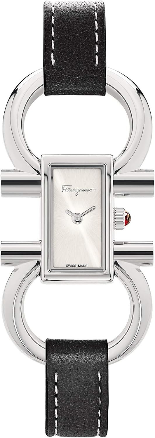 Amazon Com Salvatore Ferragamo Women S Double Gancini Stainless Steel Swiss Quartz Watch With Leather Calfskin Strap Black 12 Model Sfdo Watches Amazon Com Salvatore Ferragamo Women S Double Gancini Stainless Steel Swiss Quartz Watch With Leather Calfskin Strap Black 12 Model Sfdo Watches