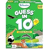 Skillmatics Card Game - Guess in 10 Animal Planet, Gifts for 6, 7, 8, 9 Year Olds and Up, Quick Game of Smart Questions, Fun 