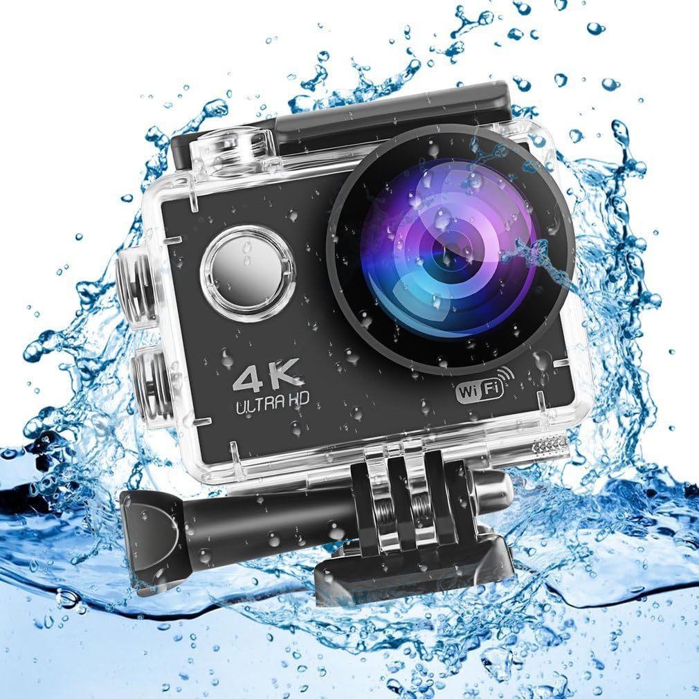Cámara Acuática Infantil 1080P IP67 Con Tarjeta 32GB Y Pantalla 2.4″ – Sumergible Hasta 10m