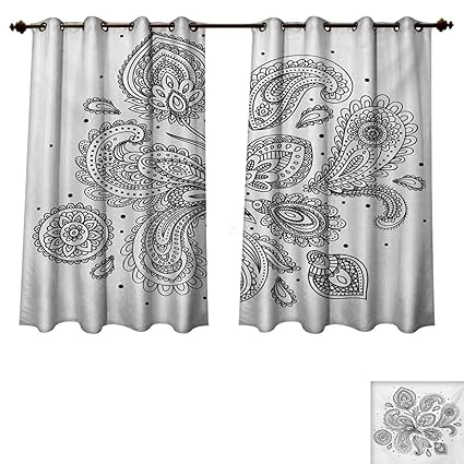 Amazon Com Rupperttextile Henna Blackout Curtains Panels For