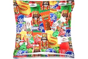 OKIDA Christmas Chocolate Candy Hershey Holiday Mix - Rolo, Hugs, KitKat, Nutcrackers, York, Trees, Kisses, Nuggets & More! (32 Ounces)