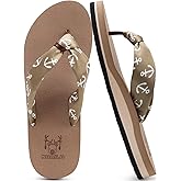 KuaiLu Flip Flops Women Yoga Foam Ladies Comfort Arch Support Summer Beach Casual Thong Sandals